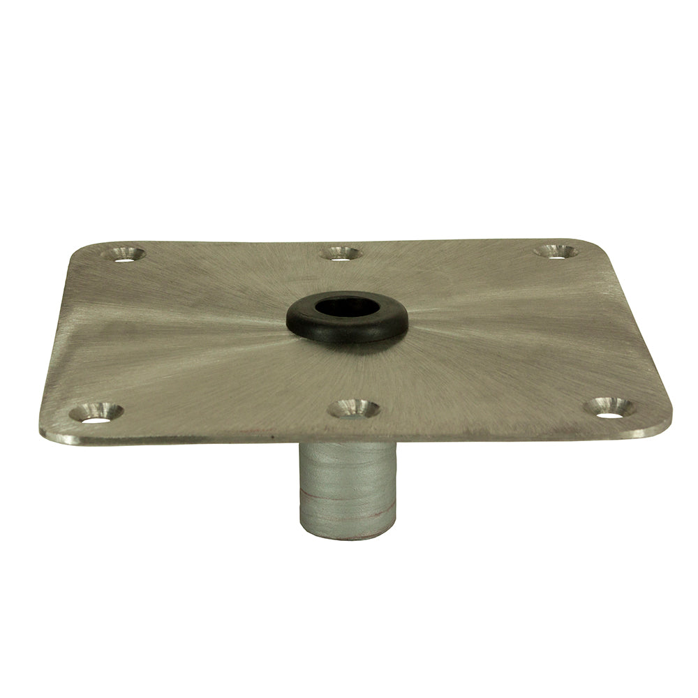 Springfield KingPin 7" x 7" - Stainless Steel - Square Base (Standard) - Deckhand Marine Supply