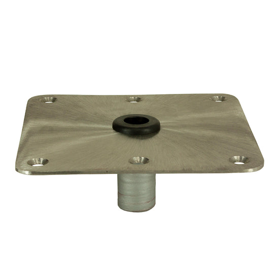 Springfield KingPin 7" x 7" - Stainless Steel - Square Base (Standard) - Deckhand Marine Supply