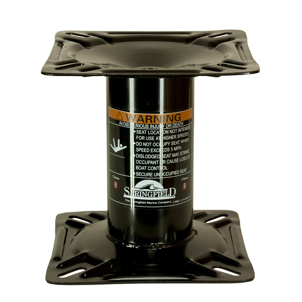 Springfield 7" Fixed Height Economy Pedestal - Deckhand Marine Supply