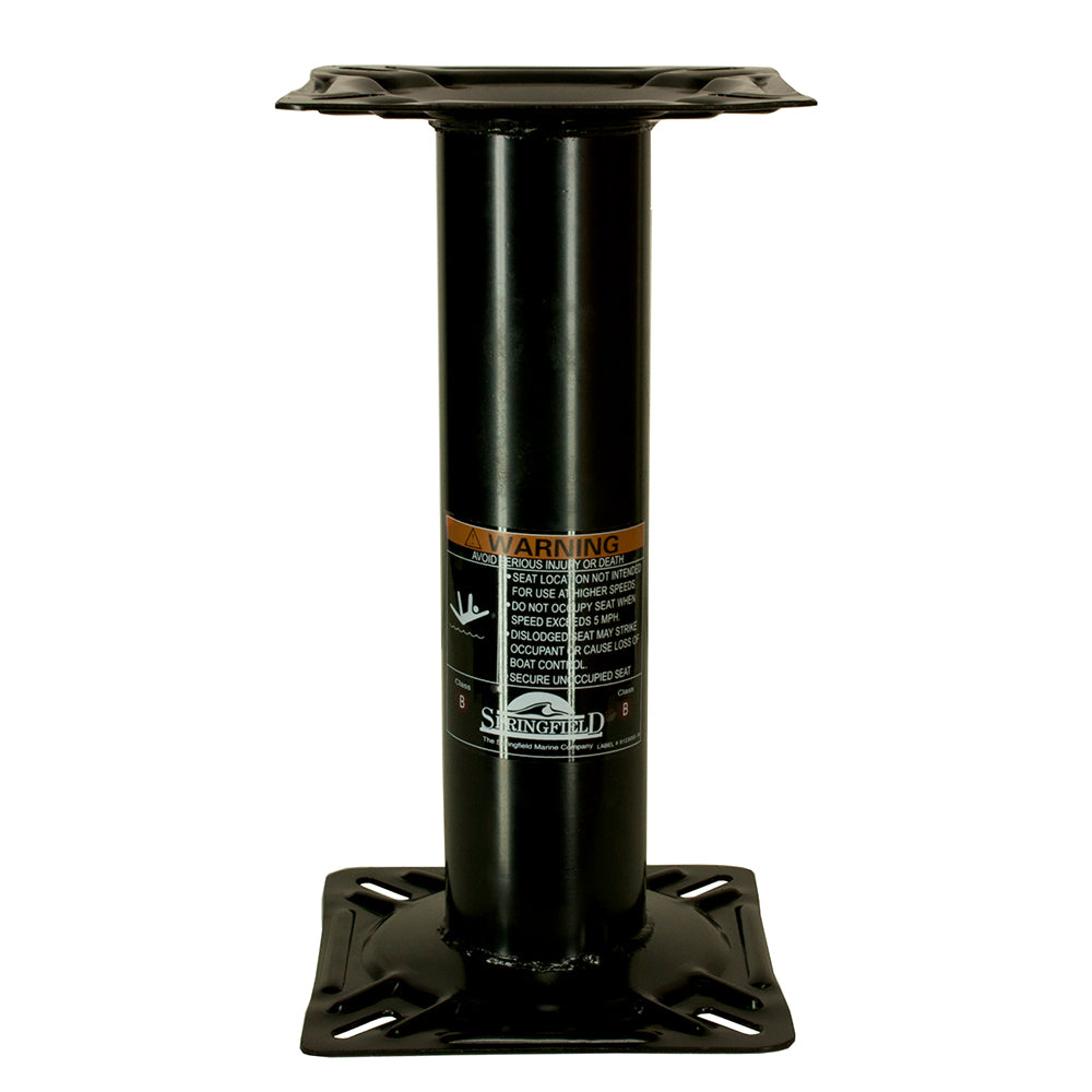 Springfield 13" Fixed Height Economy Pedestal - Deckhand Marine Supply
