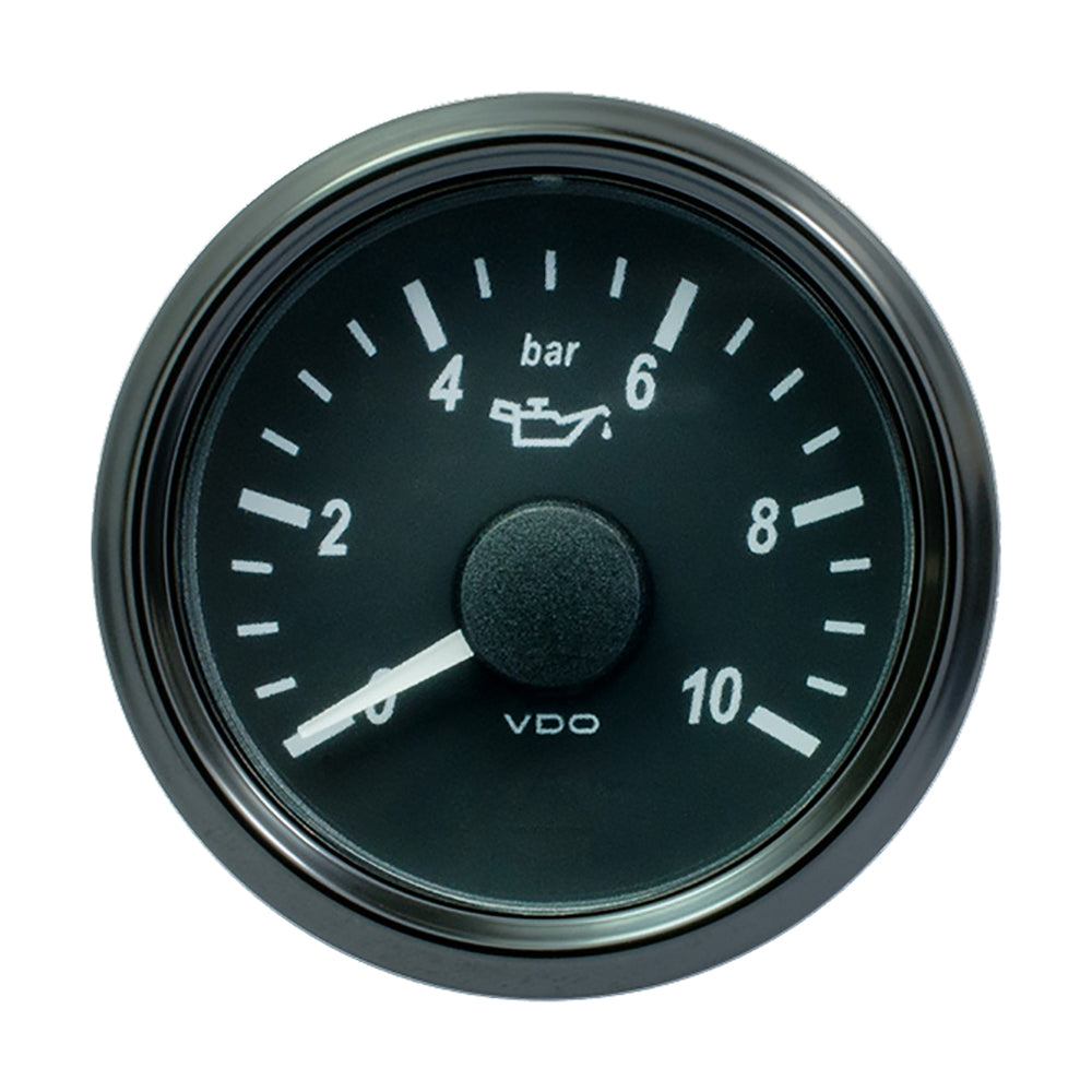 VDO SingleViu 52mm (2-1/16") Oil Pressure Gauge - 150 PSI - 0-4.5V - Deckhand Marine Supply