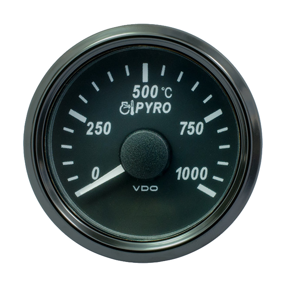 VDO SingleViu 52mm (2-1/16") Exhaust Gas Temp. Gauge - 1000C - Deckhand Marine Supply