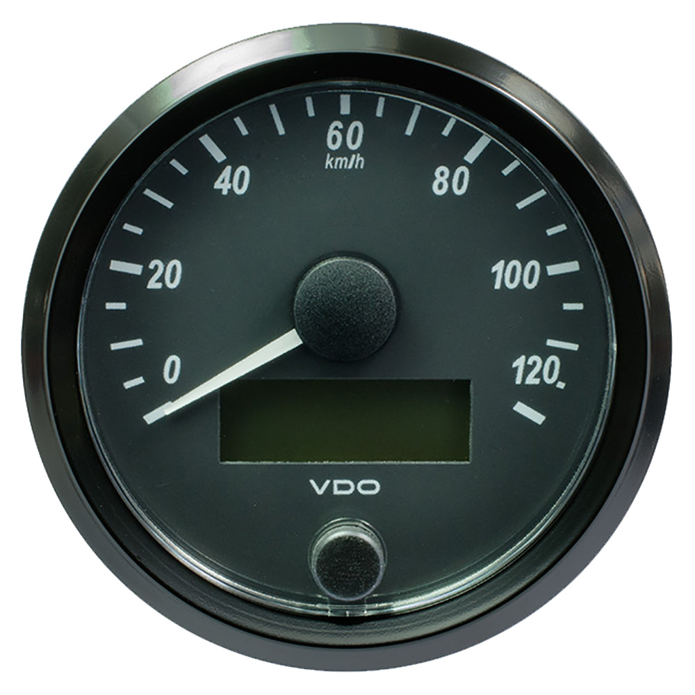 VDO SingleViu 80mm (3-1/8") Speedometer - 160 MPH - Deckhand Marine Supply