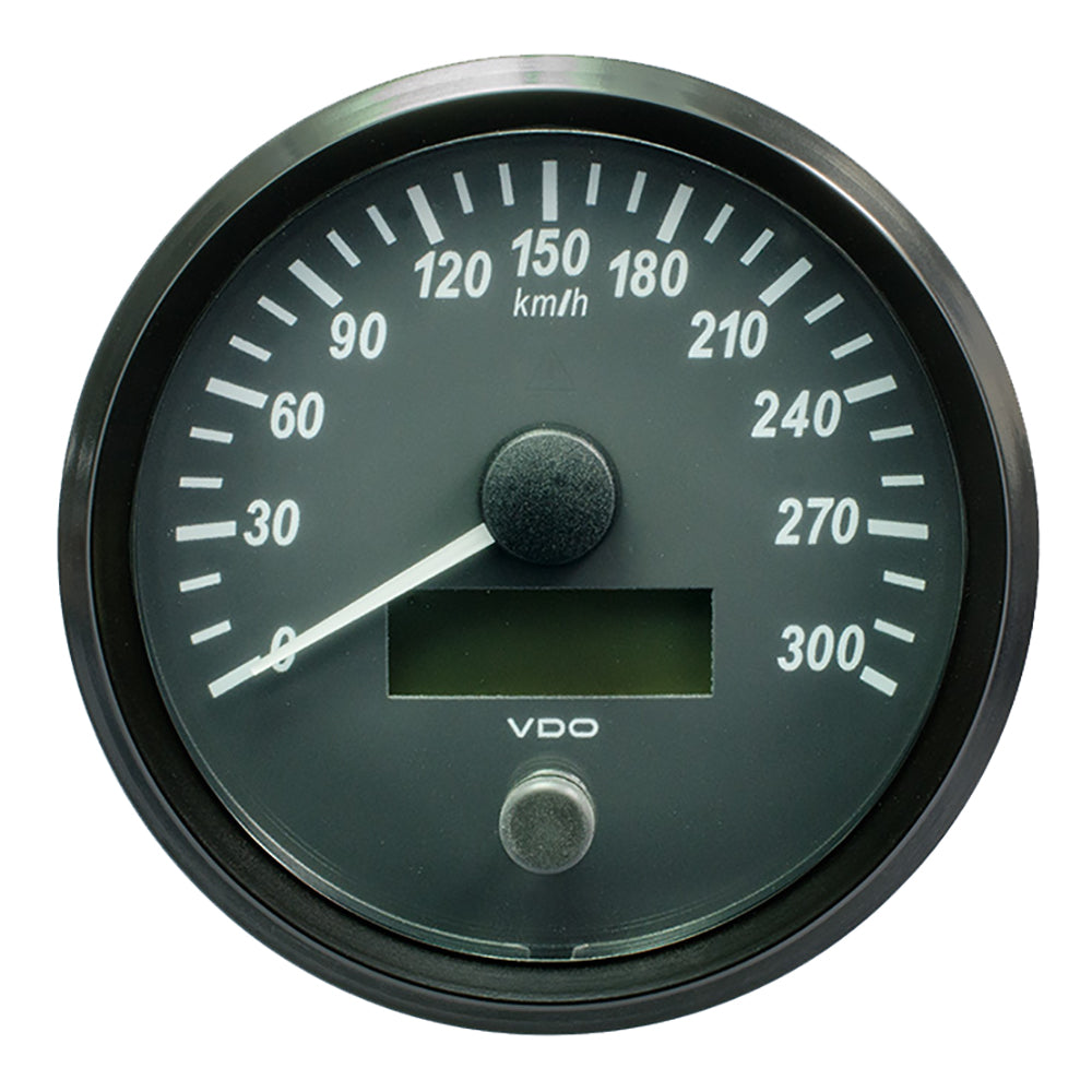 VDO SingleViu 100mm (4") Speedometer - 300 KM/H - Deckhand Marine Supply