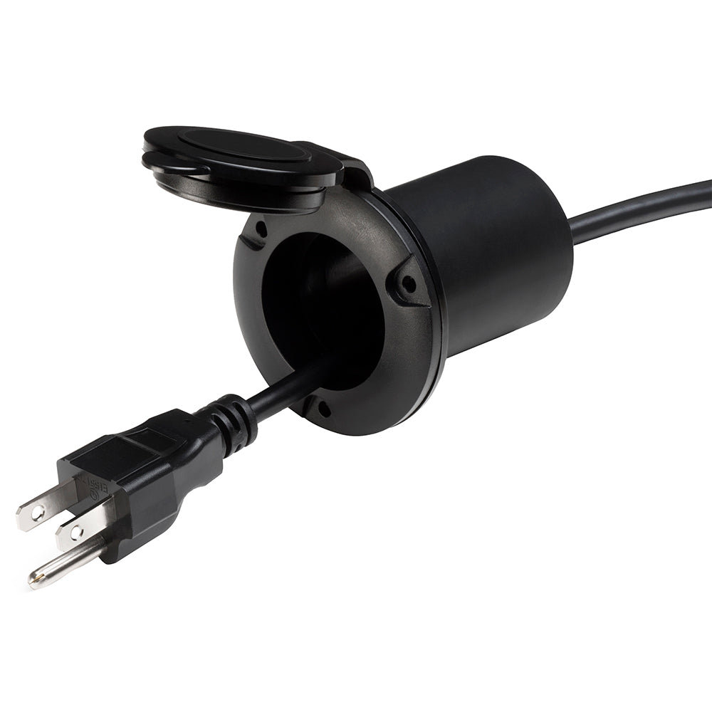 ProMariner Universal AC Plug - Black - Deckhand Marine Supply
