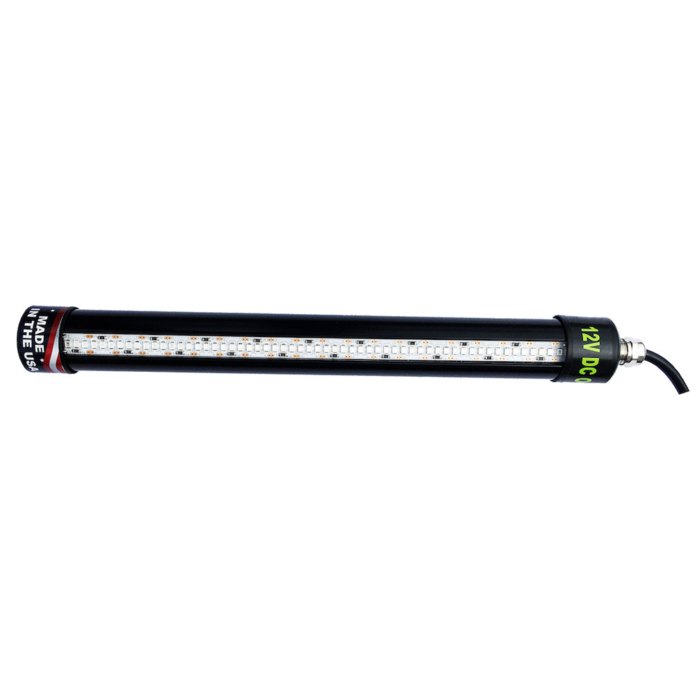 Hydro Glow HG250 21W - 12V - 1.75 Amps - LED Fishing Light - Green - Deckhand Marine Supply
