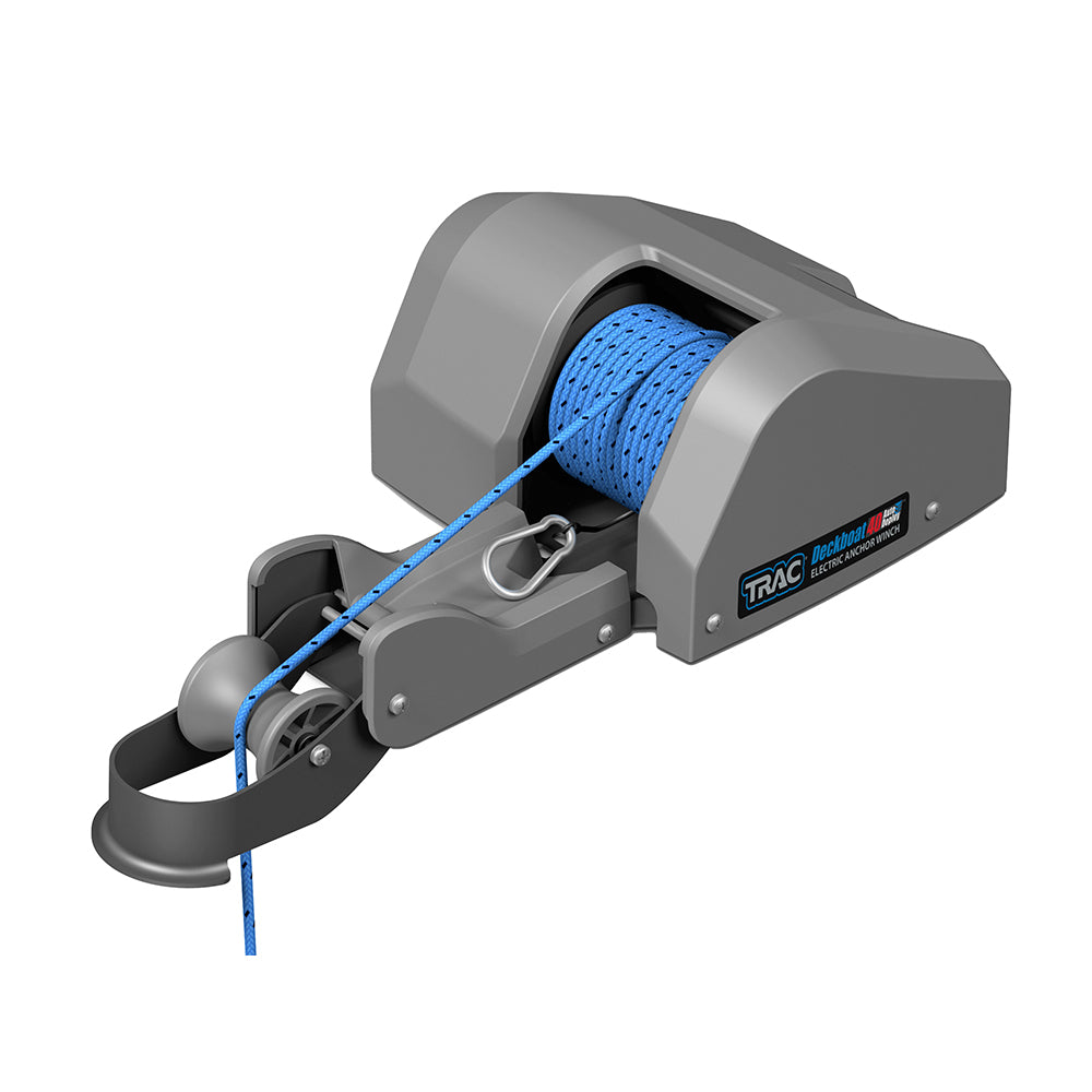 TRAC Outdoors Deckboat 40-G3 Electric Anchor Winch w/AutoDeploy - Deckhand Marine Supply