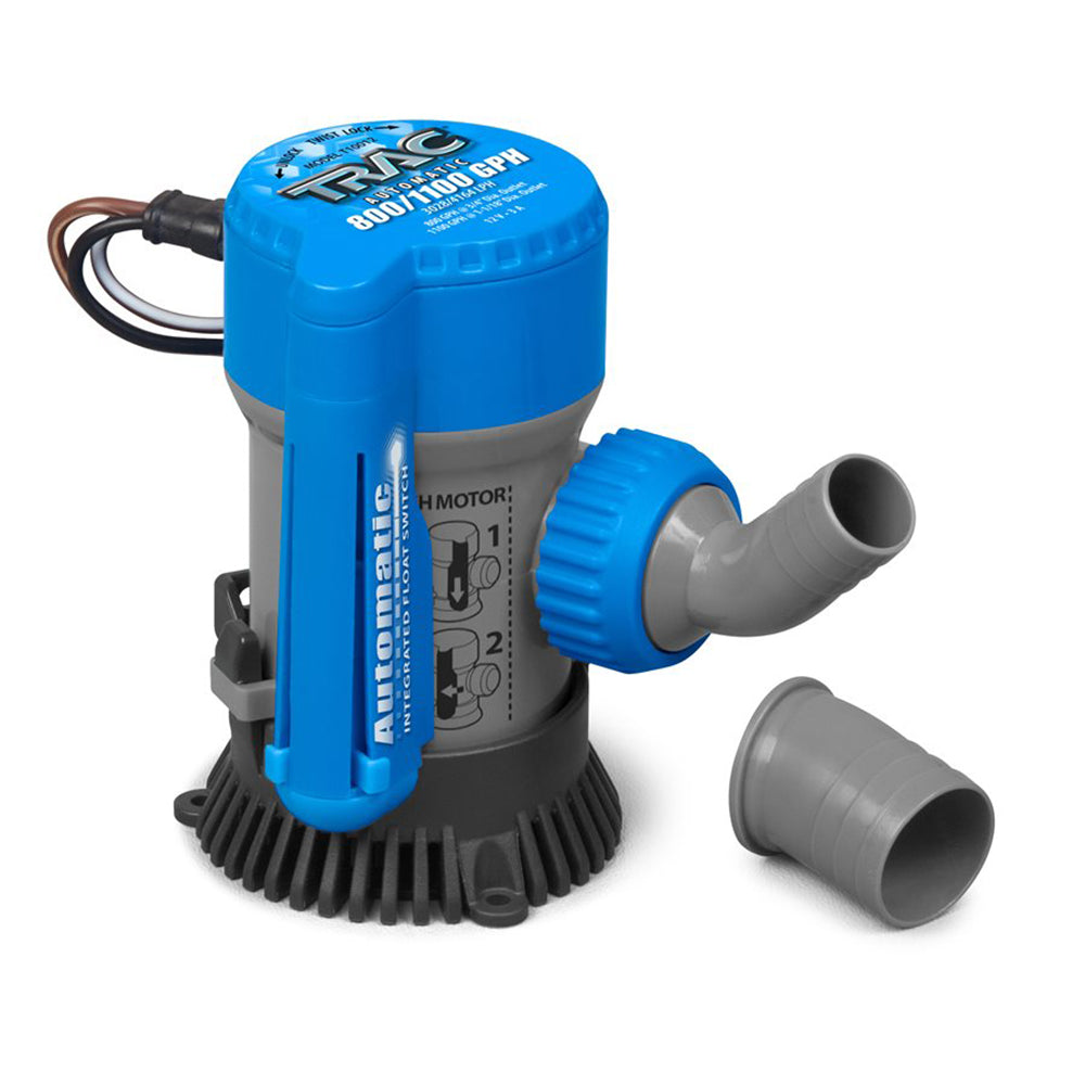 TRAC Outdoors Bilge Pump - 800/1100 GPH - Automatic - Deckhand Marine Supply