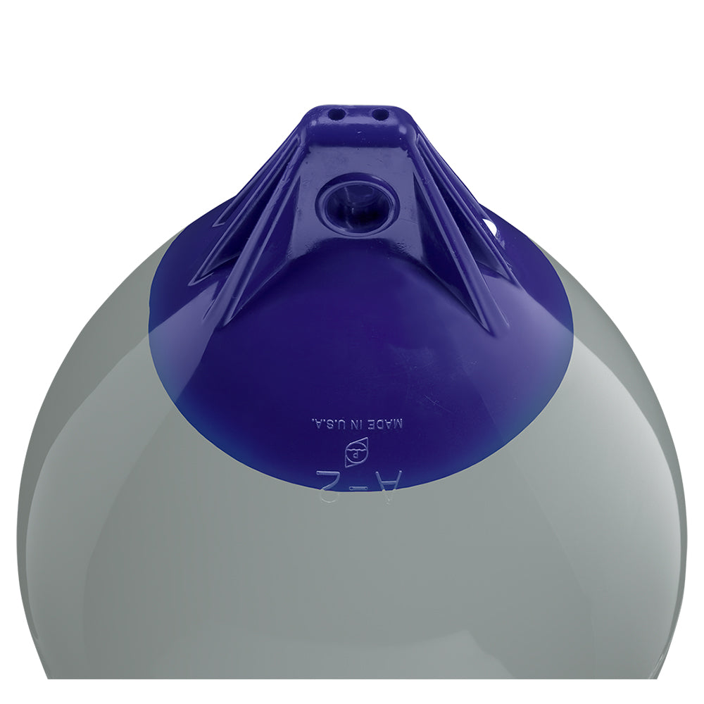Polyform A-2 Buoy 14.5" Diameter - Grey - Deckhand Marine Supply