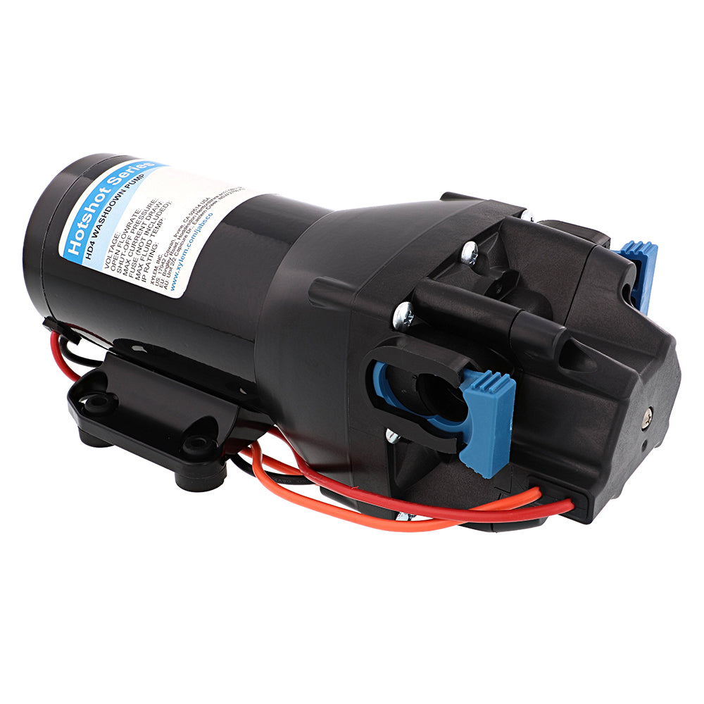 Jabsco HotShot HD4 Heavy Duty Washdown Pump - 12V - 4 GPM - 60 PSI - Deckhand Marine Supply