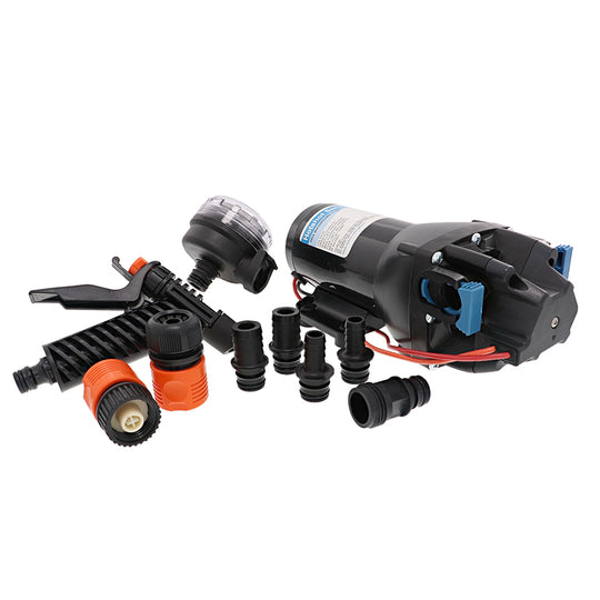 Jabsco HotShot HD4 Heavy Duty Washdown Pump - 12V - 4 GPM - 60 PSI - Deckhand Marine Supply