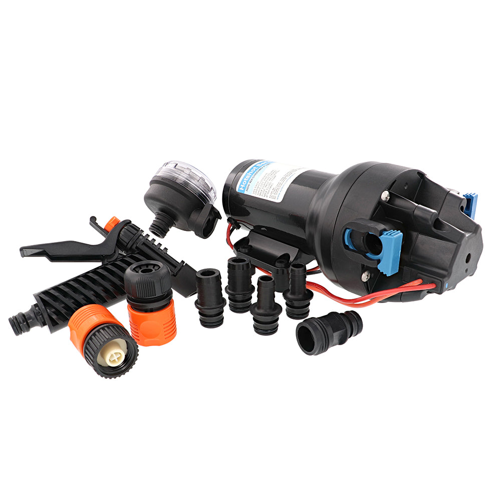 Jabsco HotShot HD5 Heavy Duty Washdown Pump - 12V - 5 GPM - 70 PSI - Deckhand Marine Supply