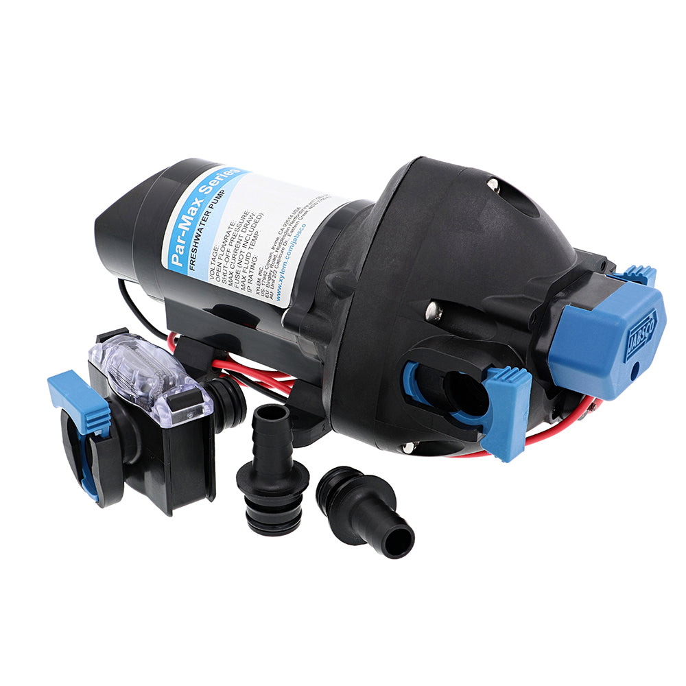 Jabsco Par-Max 3 Water Pressure Pump - 12V - 3 GPM - 40 PSI - Deckhand Marine Supply