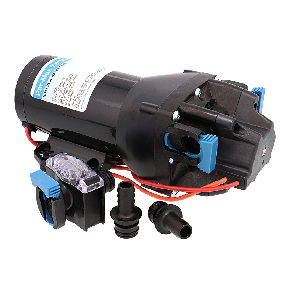 Jabsco Par-Max HD4 Heavy Duty Water Pressure Pump - 12V - 4 GPM - 60 PSI - Deckhand Marine Supply