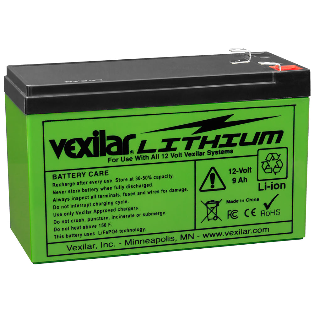 Vexilar 12V Lithium Ion Battery - Deckhand Marine Supply