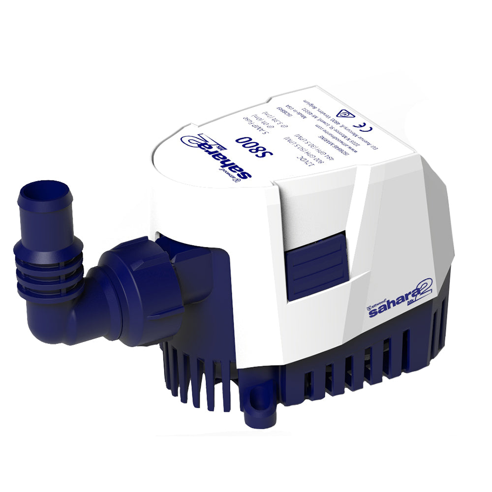 Attwood Sahara MK2 S800 Bilge Pump 800 GPH - 12V - Automatic - Deckhand Marine Supply