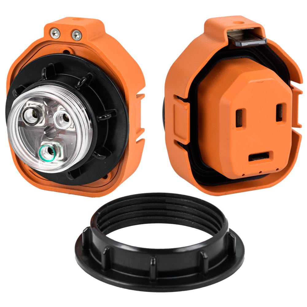 SmartPlug 30 AMP 125V Female Receptacle - Dockside - Deckhand Marine Supply