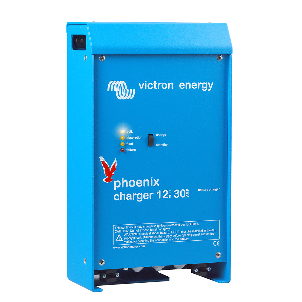 Victron Phoenix Charger - 12V - 30A (2+1) - 120-240VAC - Deckhand Marine Supply