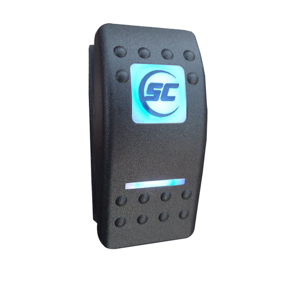Shadow-Caster 3-Position On/Off/Momentary Marine LED Lighting Switch - Deckhand Marine Supply