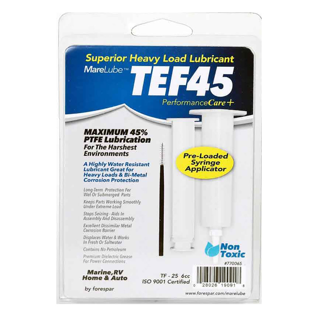 Forespar Marelube TEF45 6cc Syringe - Deckhand Marine Supply