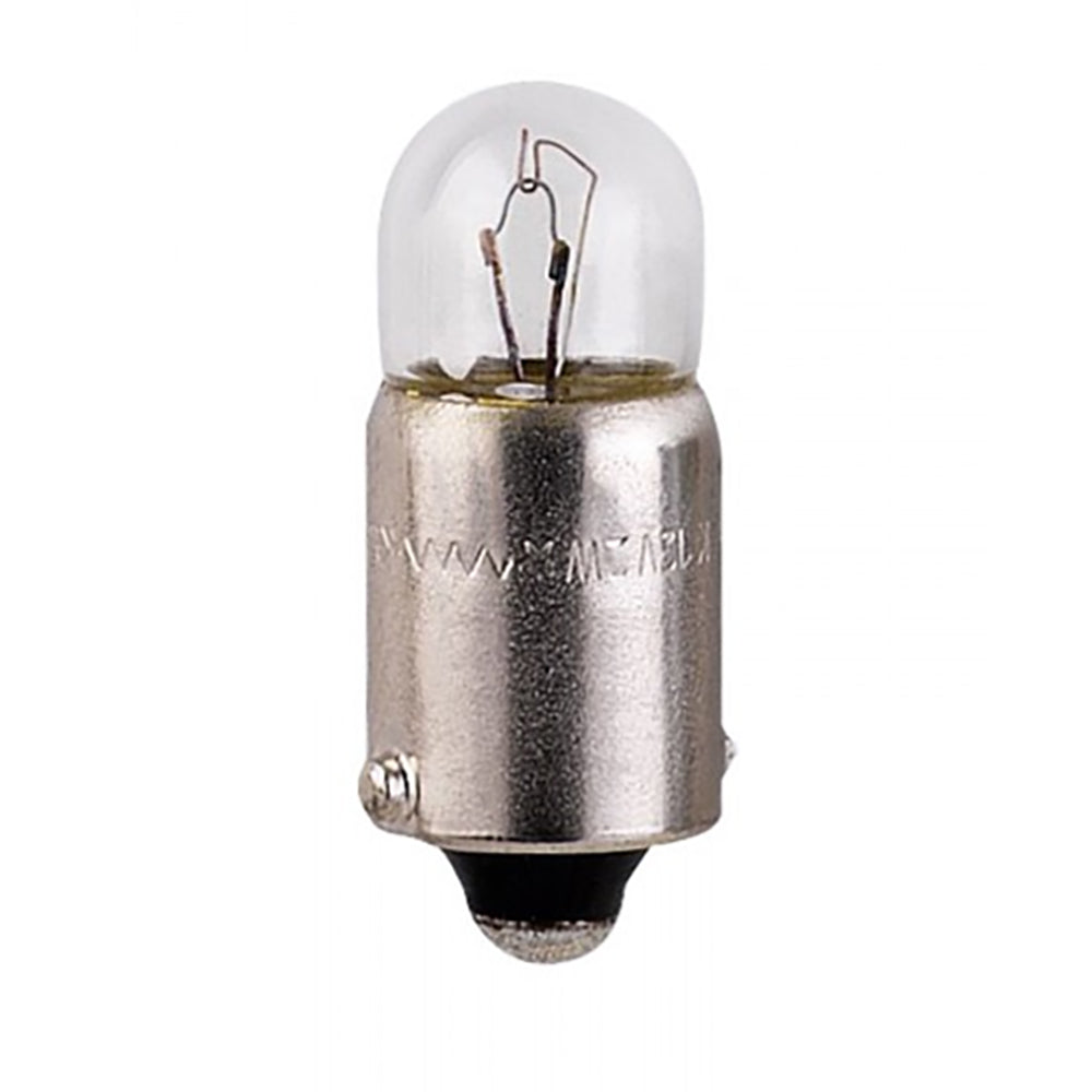 VDO Type B - White Metal Base Bulb - 12V - 4 Pack - Deckhand Marine Supply