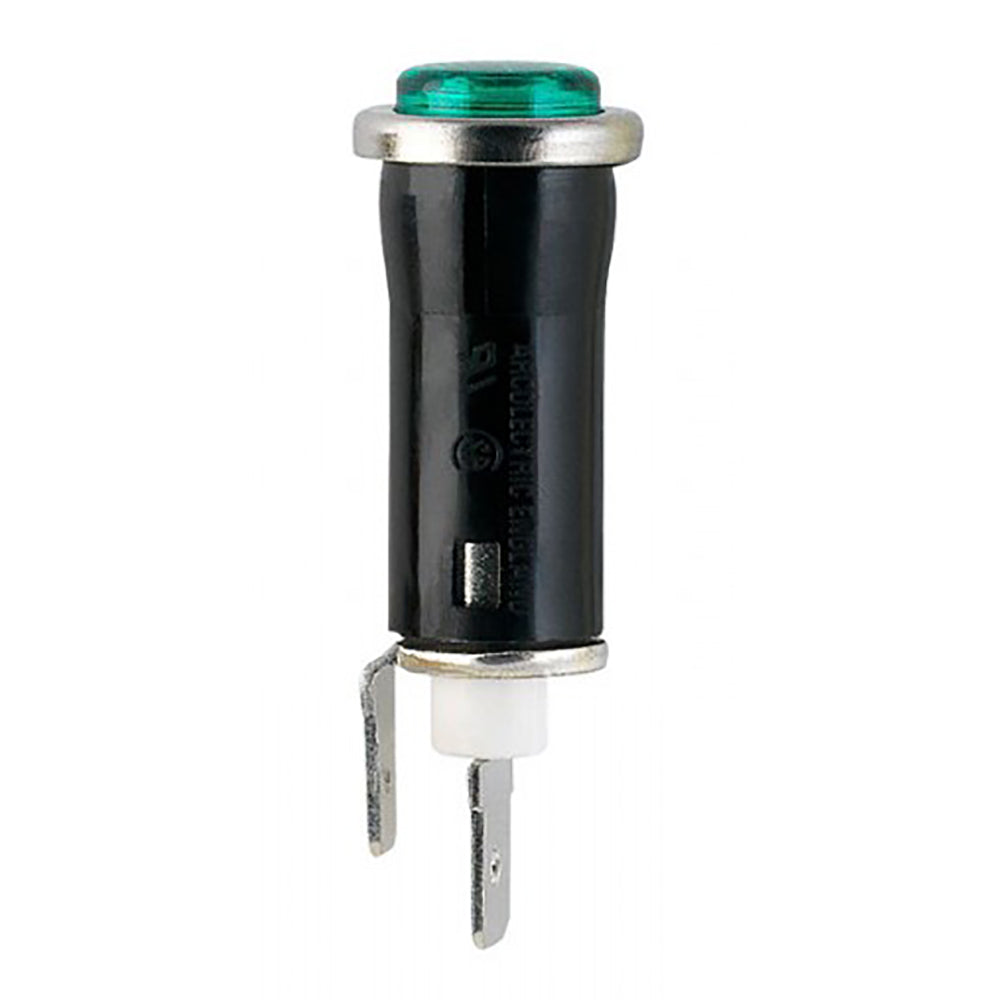 VDO Green Snap-In Panel Mount Light - 12V - Deckhand Marine Supply