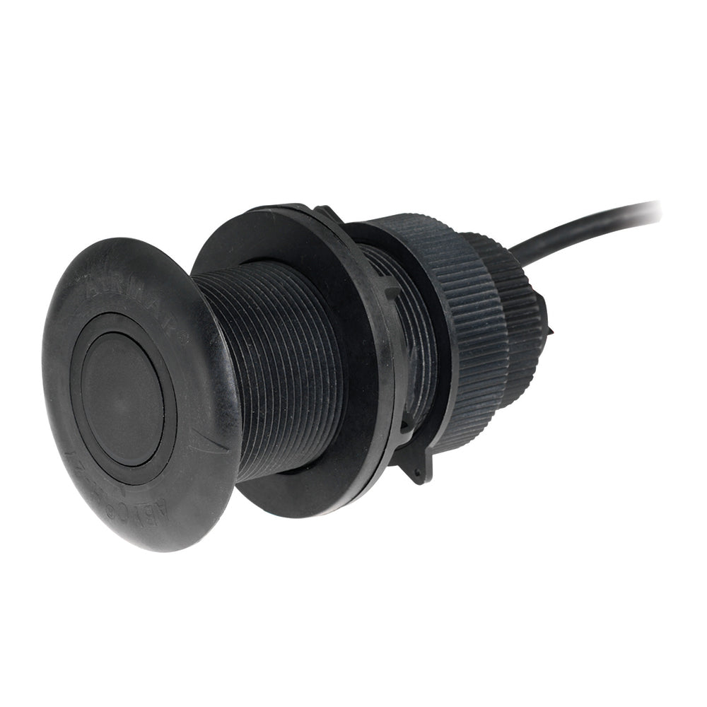 Airmar DT812PV-235-N2 - 235kHz - Plastic Thru Hull Smart Sensor - 12 Tilt - NMEA 2000 - 6M Cable - Deckhand Marine Supply