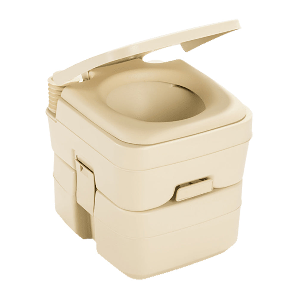 Dometic 966 Portable Toilet - 5 Gallon - Parchment - Deckhand Marine Supply