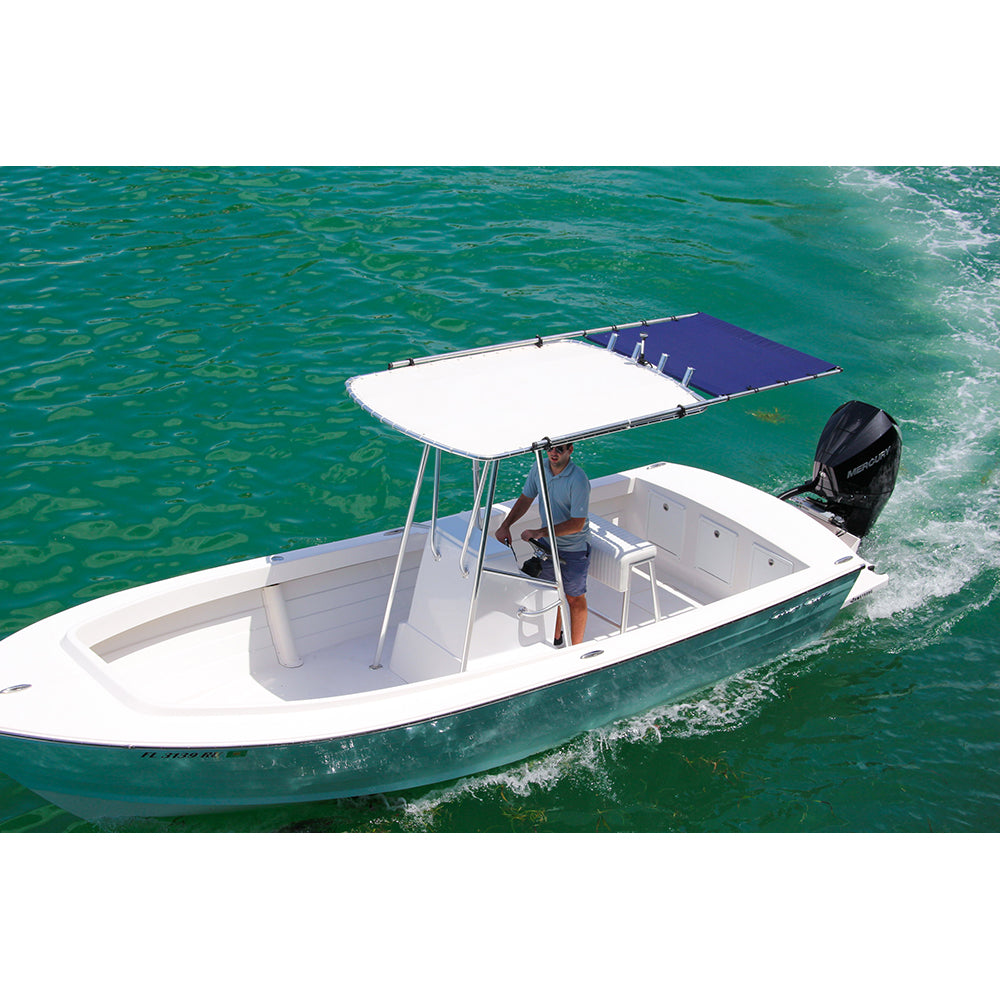 SureShade PTX Power Shade - 57" Wide - Stainless Steel - Grey - Deckhand Marine Supply