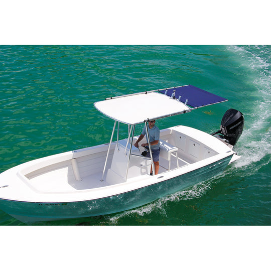 SureShade PTX Power Shade - 51" Wide - Stainless Steel - Toast - Deckhand Marine Supply