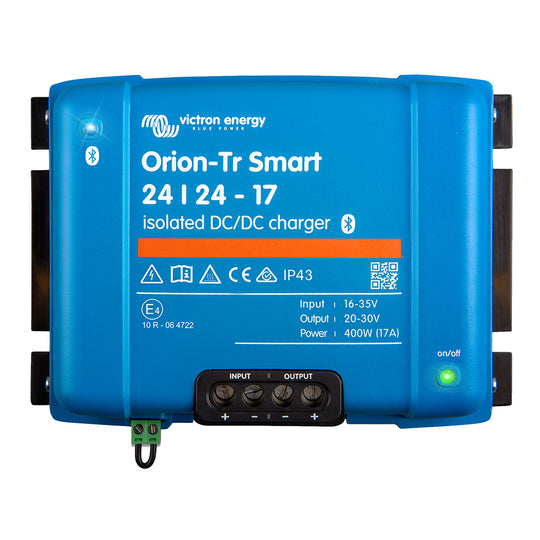 Victron Orion-TR Smart DC-DC 24/24-17 17a (400W) Isolated Charger or Power Supply - Deckhand Marine Supply