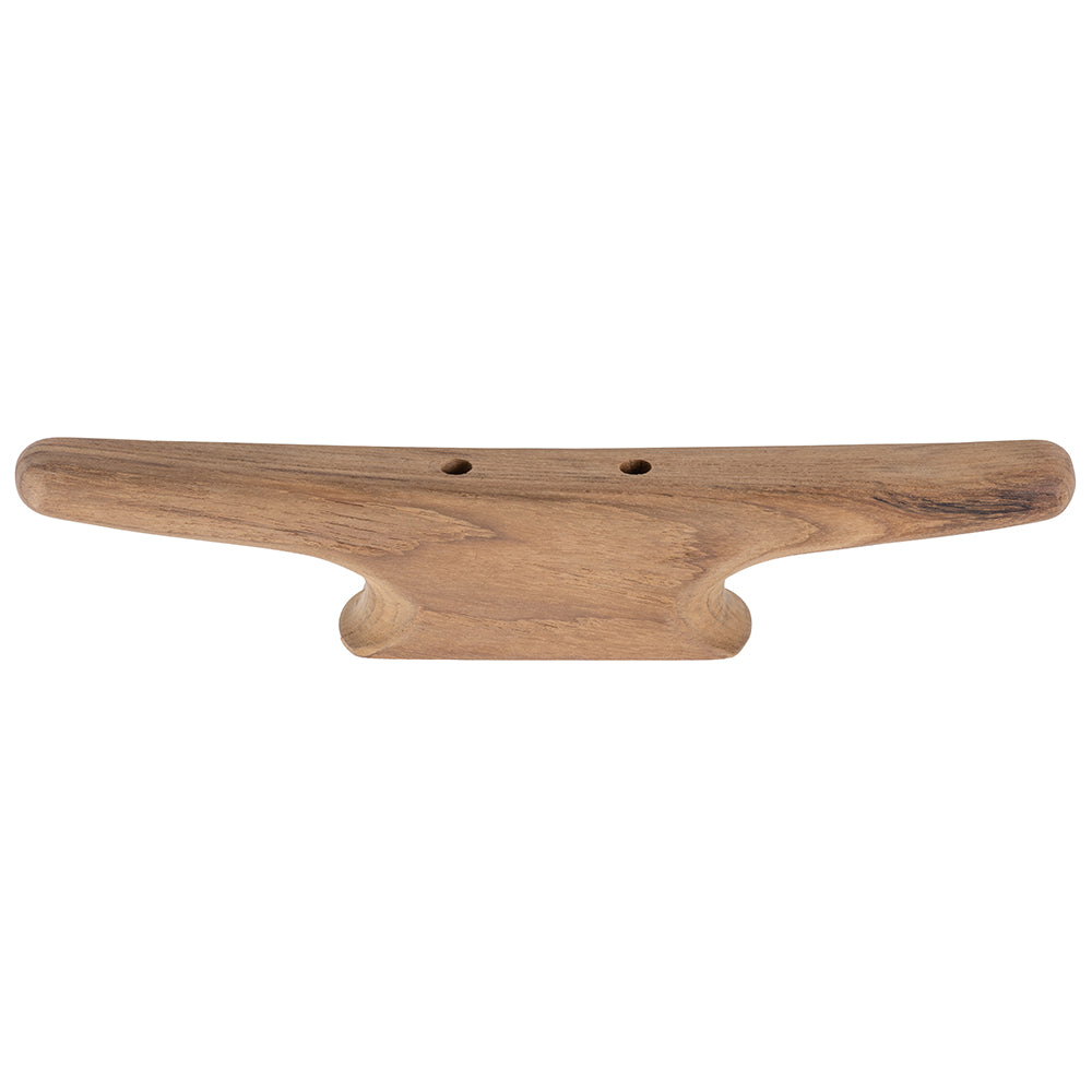 Whitecap 12" Cleat - Teak - Deckhand Marine Supply