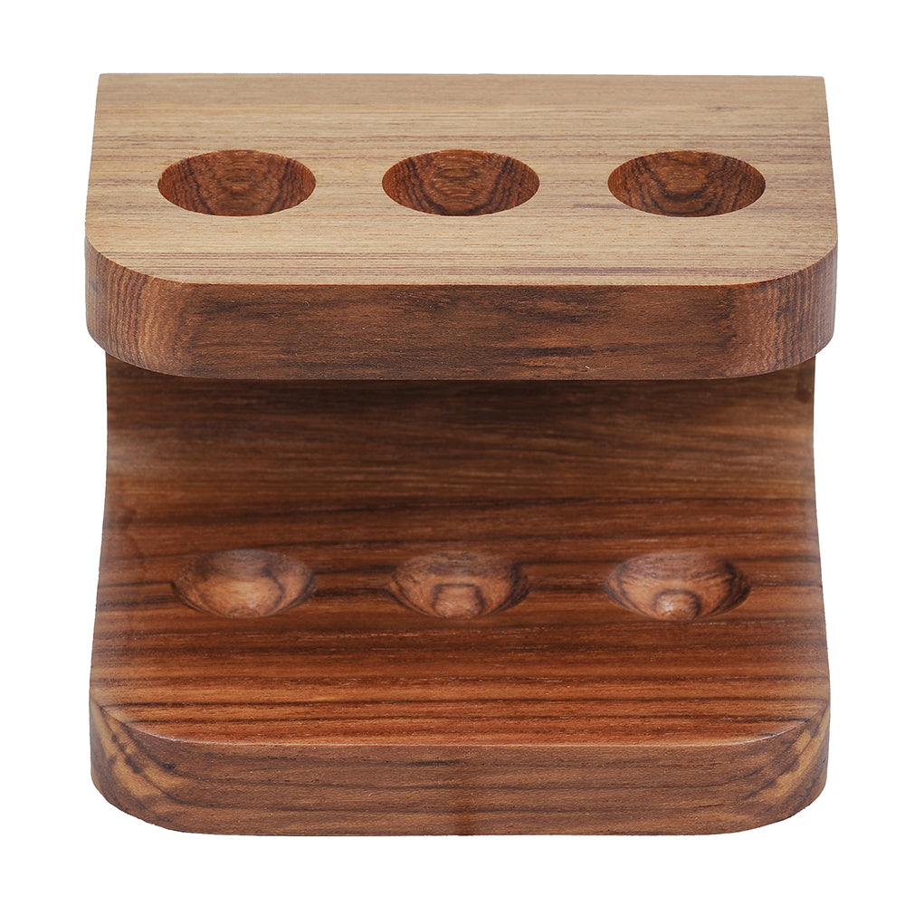 Whitecap EKA Collection Toothbrush Holder - Teak - Deckhand Marine Supply