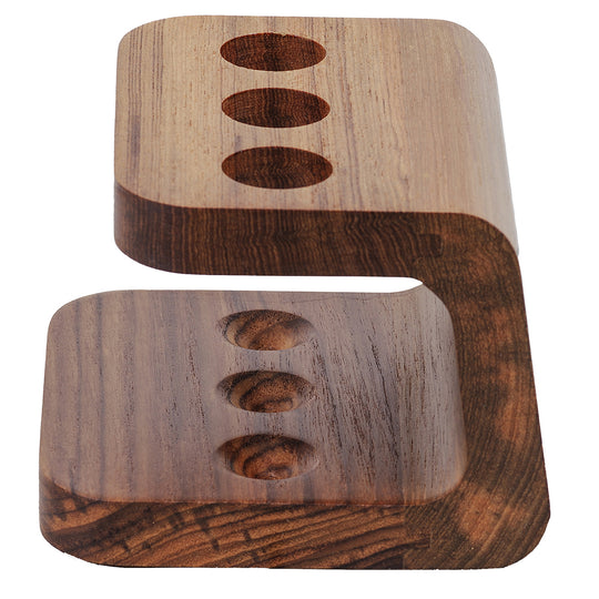 Whitecap EKA Collection Toothbrush Holder - Teak - Deckhand Marine Supply
