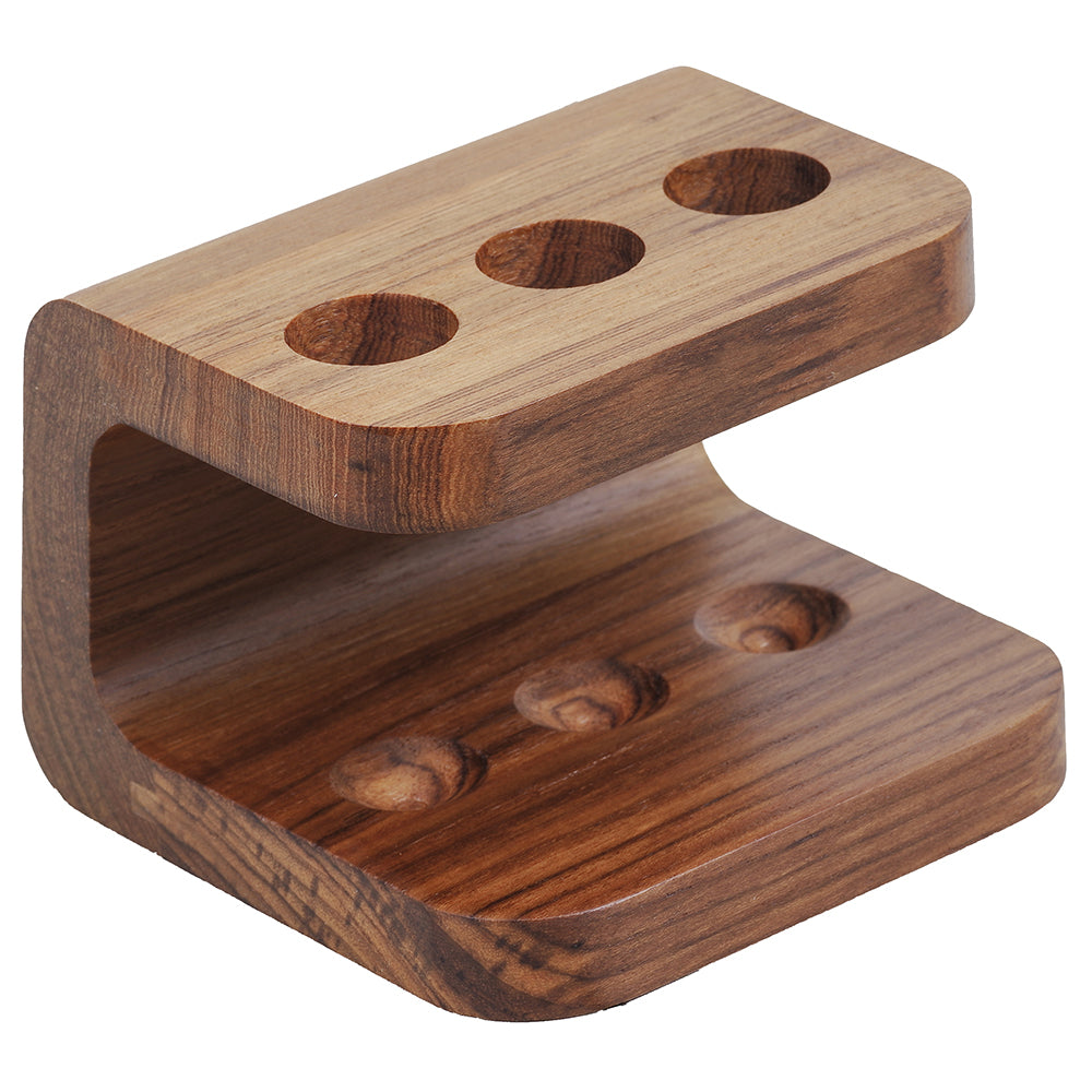 Whitecap EKA Collection Toothbrush Holder - Teak - Deckhand Marine Supply