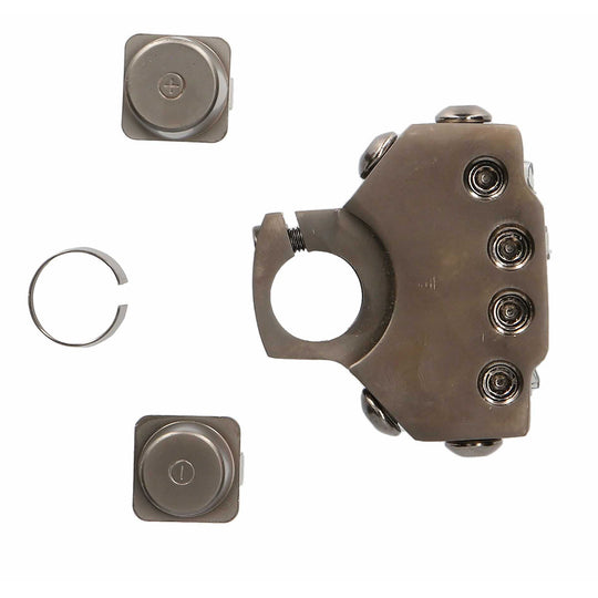 T-Spec 8 Position Battery Terminal - POS/NEG - Deckhand Marine Supply