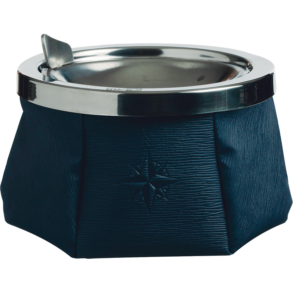 Marine Business Windproof Ashtray w/Lid - Navy Blue - Deckhand Marine Supply