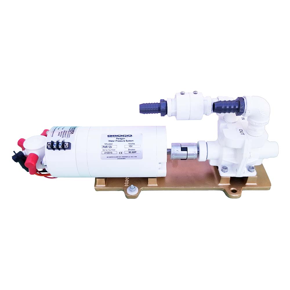 GROCO Paragon Senior 12V Water Pressure System - Deckhand Marine Supply