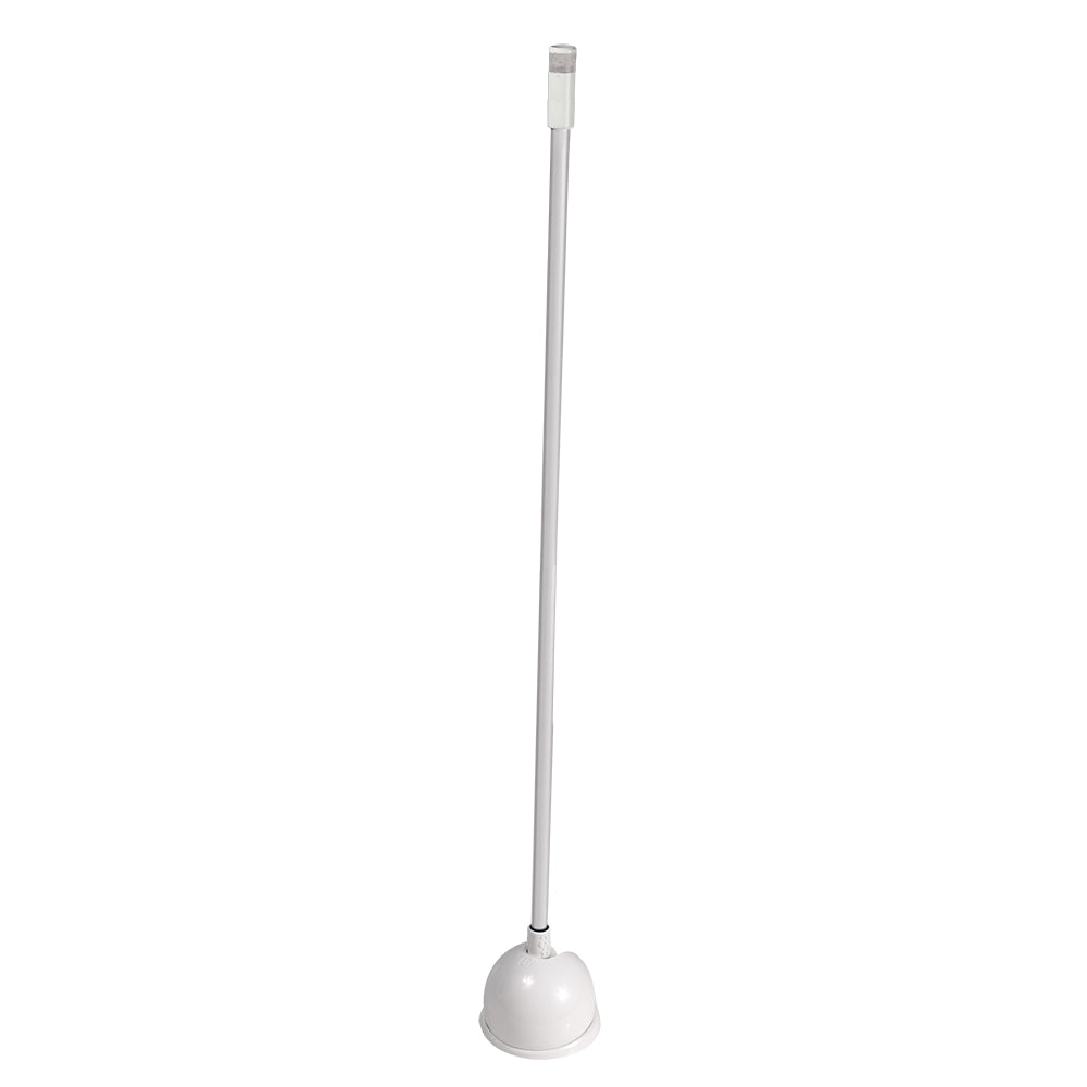 Lumitec Contour Anchor Light - 39" - White Shaft, White Base - Deckhand Marine Supply