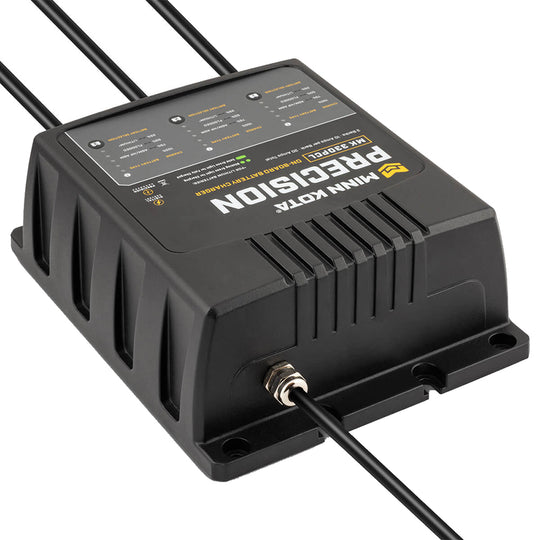 Minn Kota On-Board Precision Charger MK-330 PCL 3 Bank x 10 AMP LI Optimized Charger - Deckhand Marine Supply