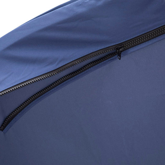 SureShade Power Bimini - Black Anodized Frame - Navy Fabric - Deckhand Marine Supply