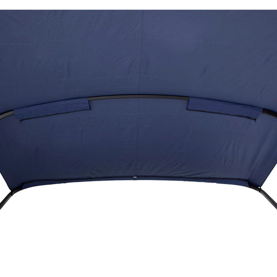 SureShade Power Bimini - Black Anodized Frame - Navy Fabric - Deckhand Marine Supply