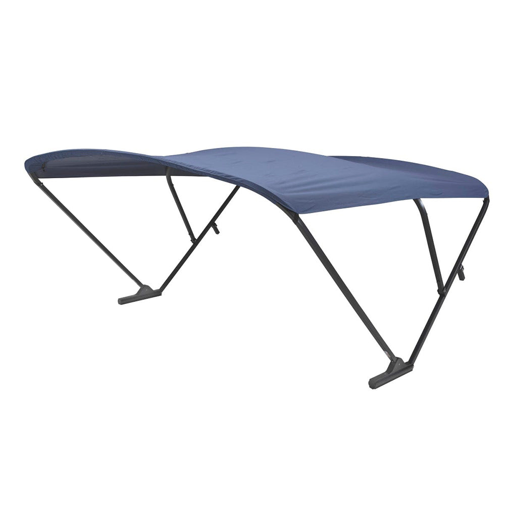SureShade Power Bimini - Black Anodized Frame - Navy Fabric - Deckhand Marine Supply