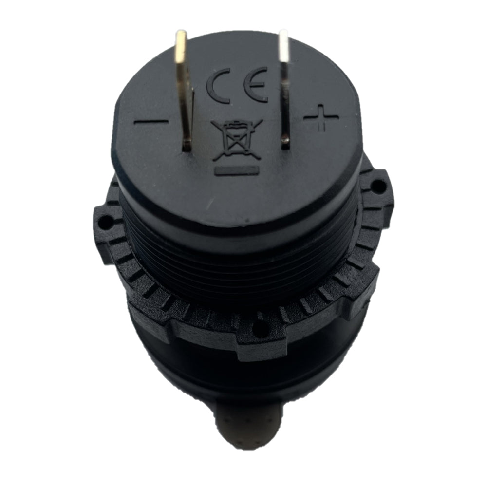 Poly-Planar Panel Mount USB Charging Ports - 12V - Deckhand Marine Supply