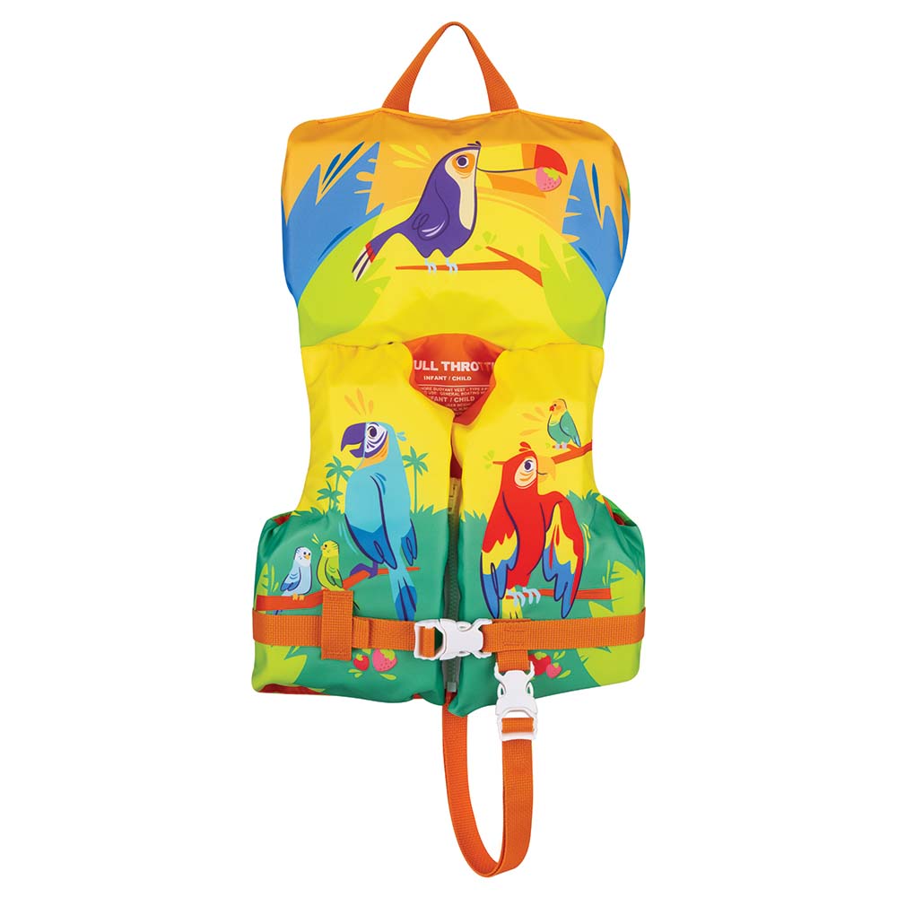 Full Throttle Infant/Child Character Life Jacket - Toucan - Deckhand Marine Supply
