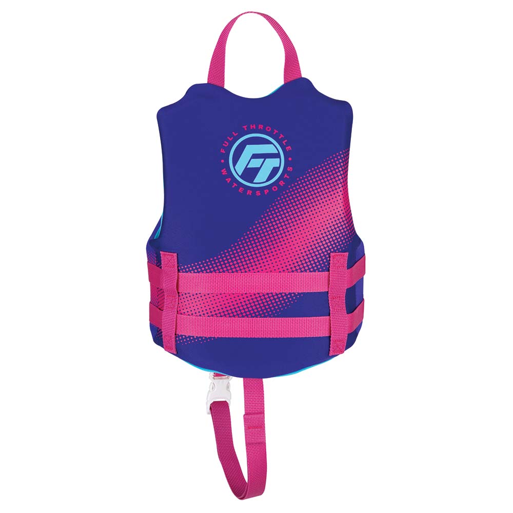 Full Throttle Child Rapid-Dry Life Jacket -Purple - Deckhand Marine Supply