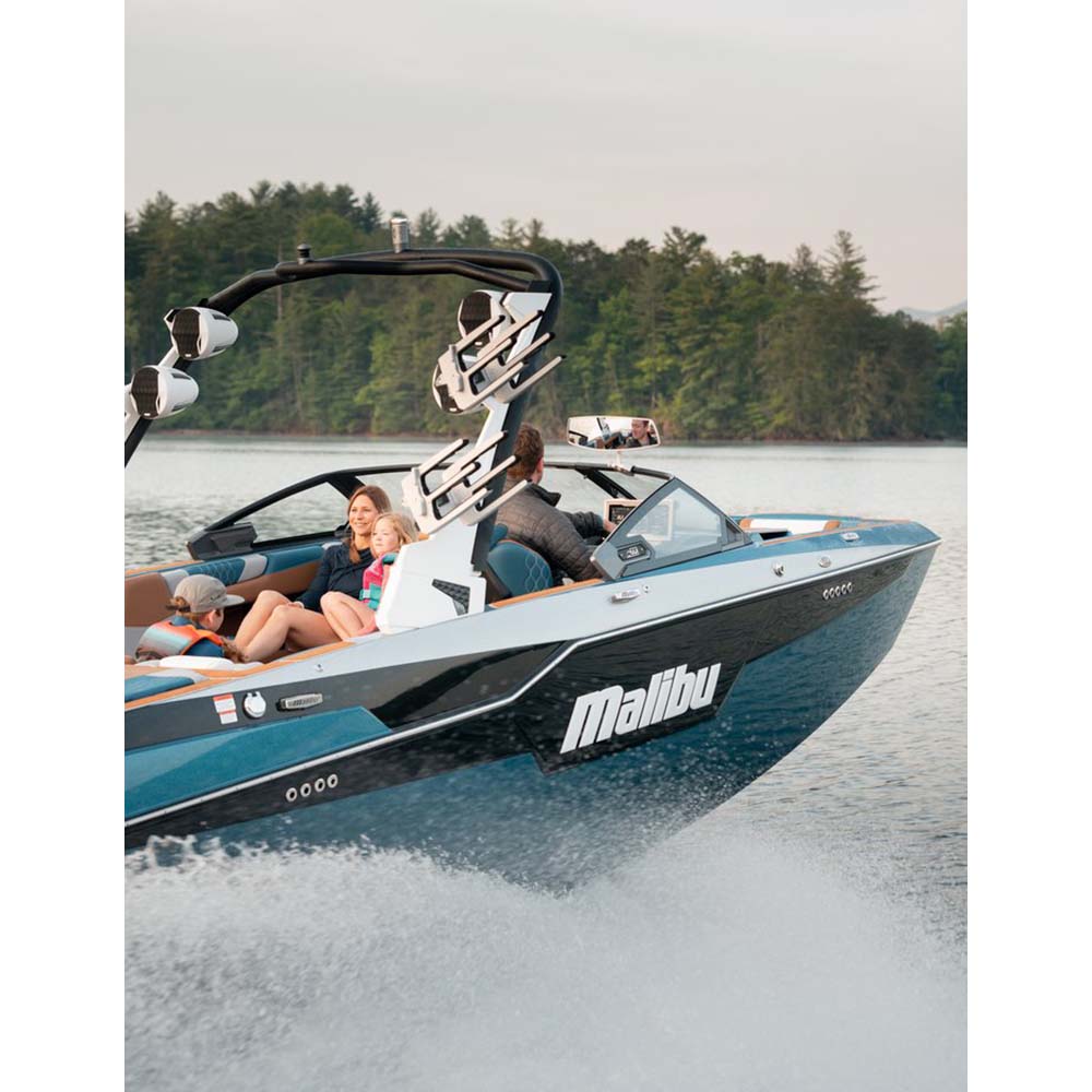PTM Edge VR-140 Elite Mirror  Cover Combo - Titanium Grey - Deckhand Marine Supply
