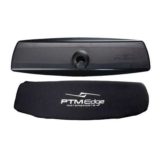PTM Edge VR-140 Pro Mirror  Cover Combo - Black - Deckhand Marine Supply