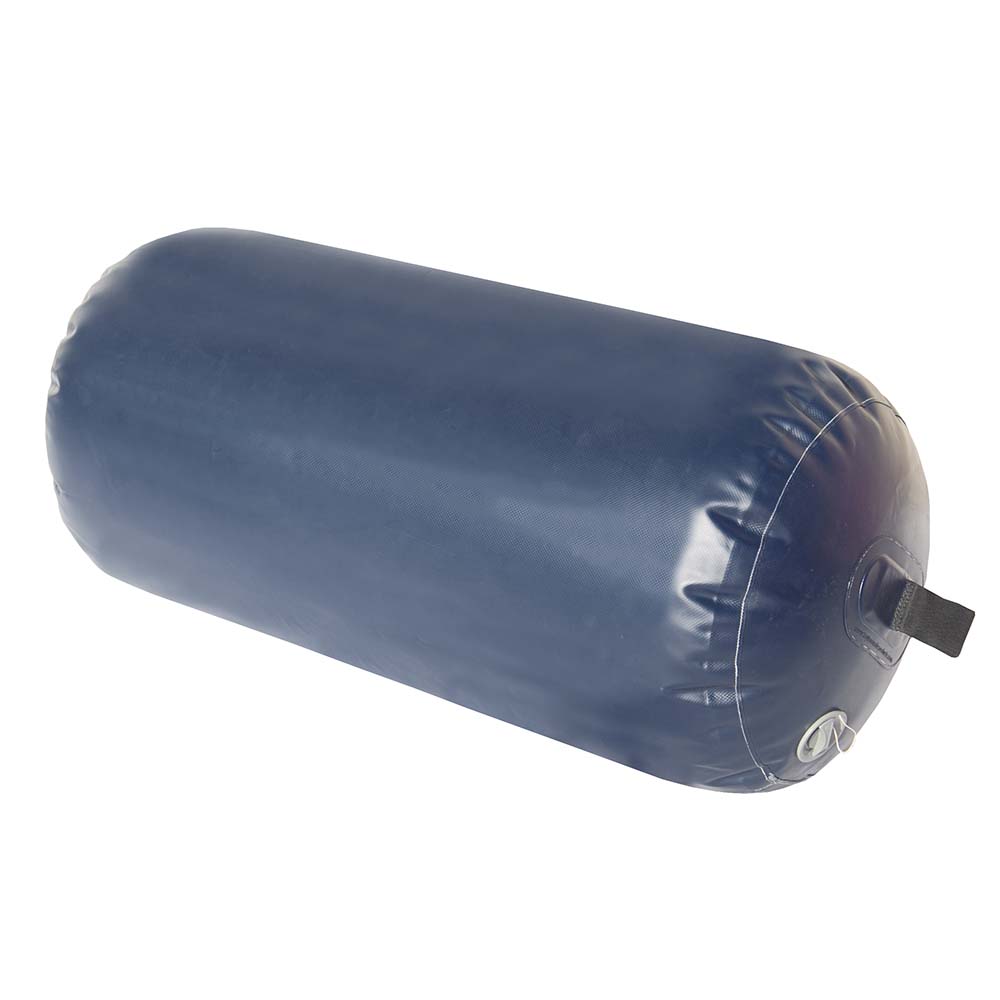 Taylor Made Super Duty Inflatable Yacht Fender - 18" x 42" - Navy - Deckhand Marine Supply