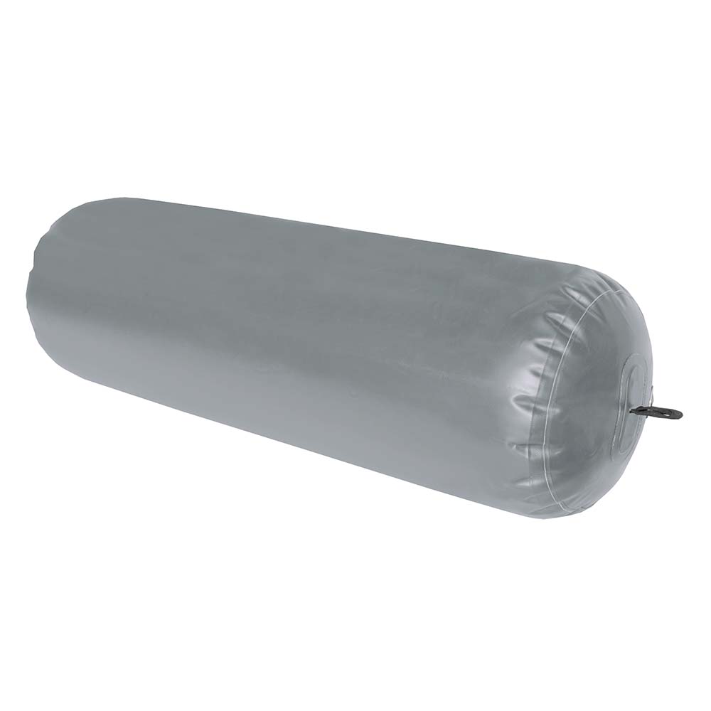 Taylor Made Super Duty Inflatable Yacht Fender - 18" x 58" - Grey - Deckhand Marine Supply